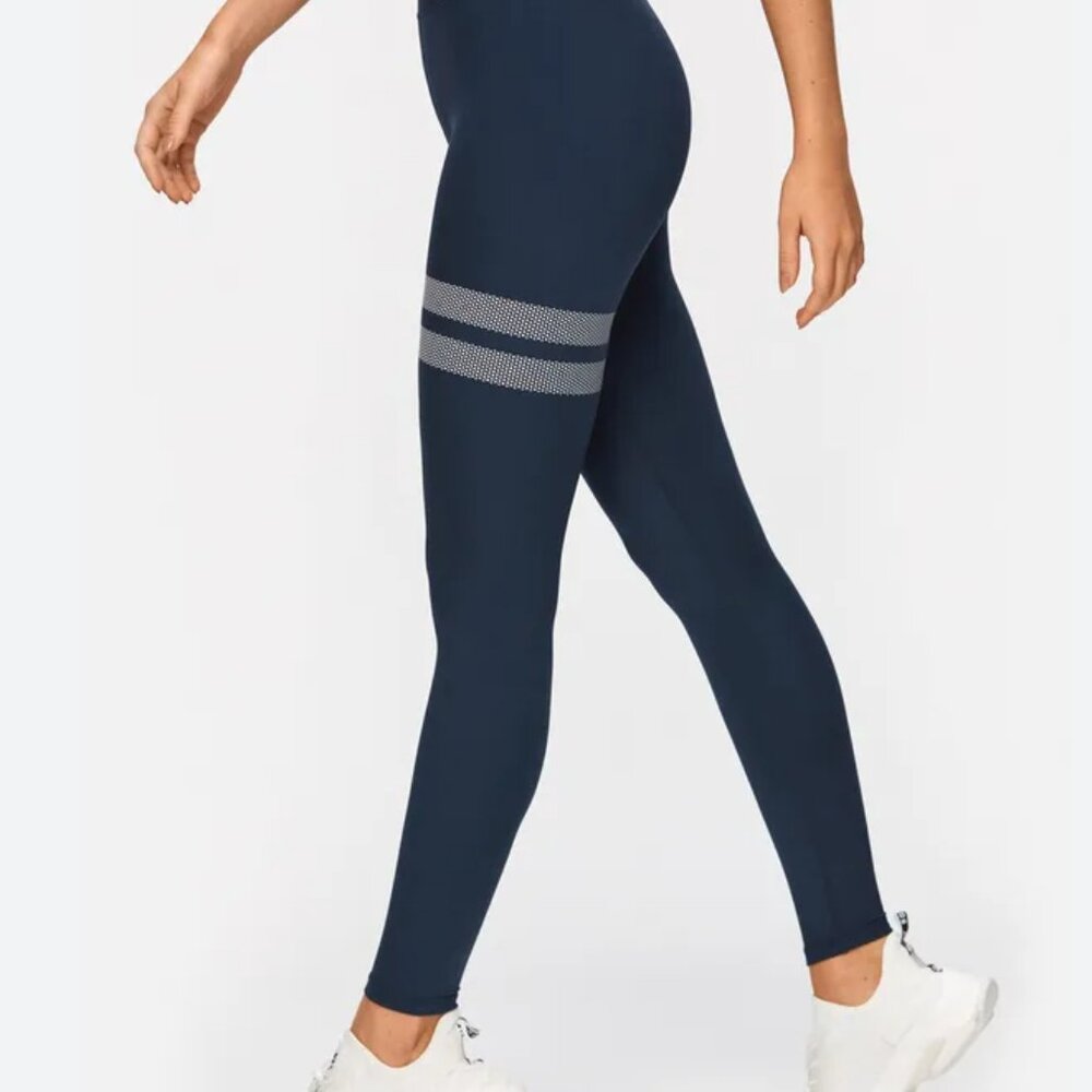 Stronger Label Blue Leggings Size M